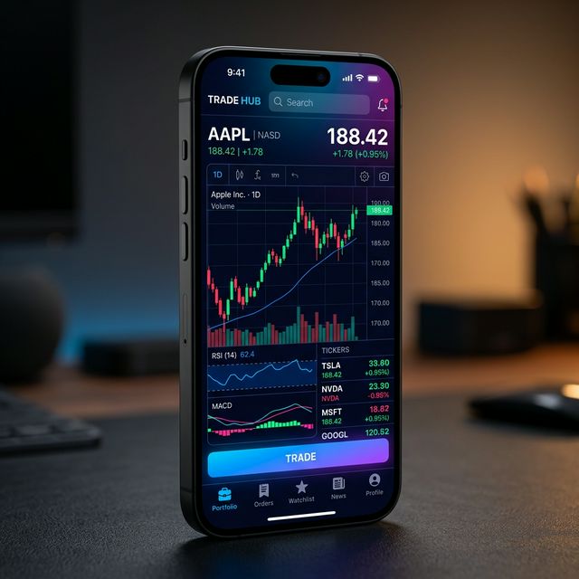 FinRadar App Interface